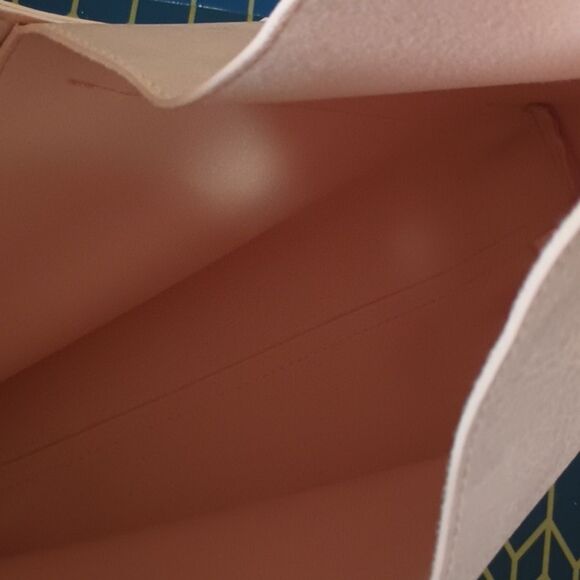 Ulta Beauty Tote Bag Blush Pink Faux Vegan Leather Hobo Shoulder NWOT Minimalist - Picture 9 of 11